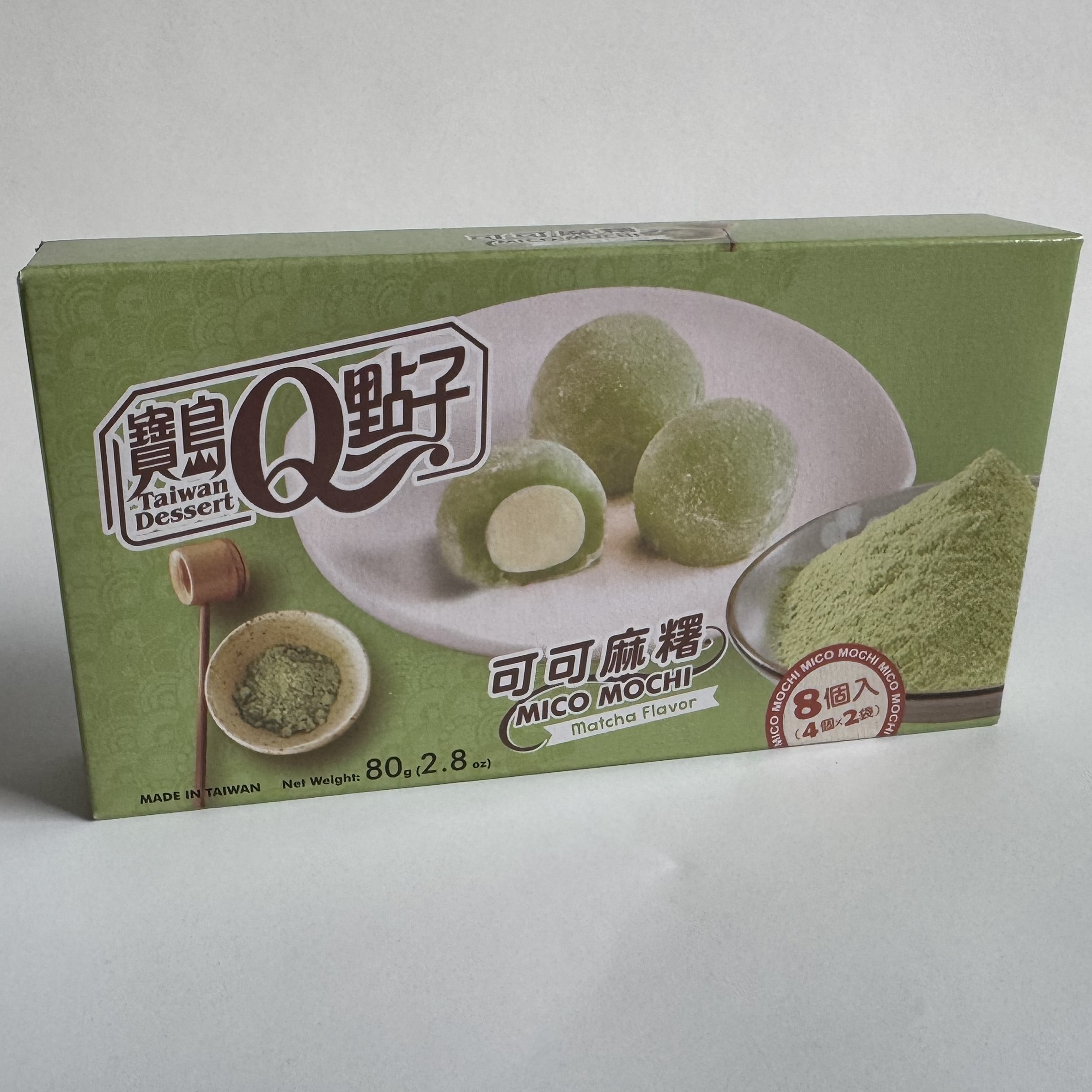 Cacao Mochi - Matcha mit Milchcreme