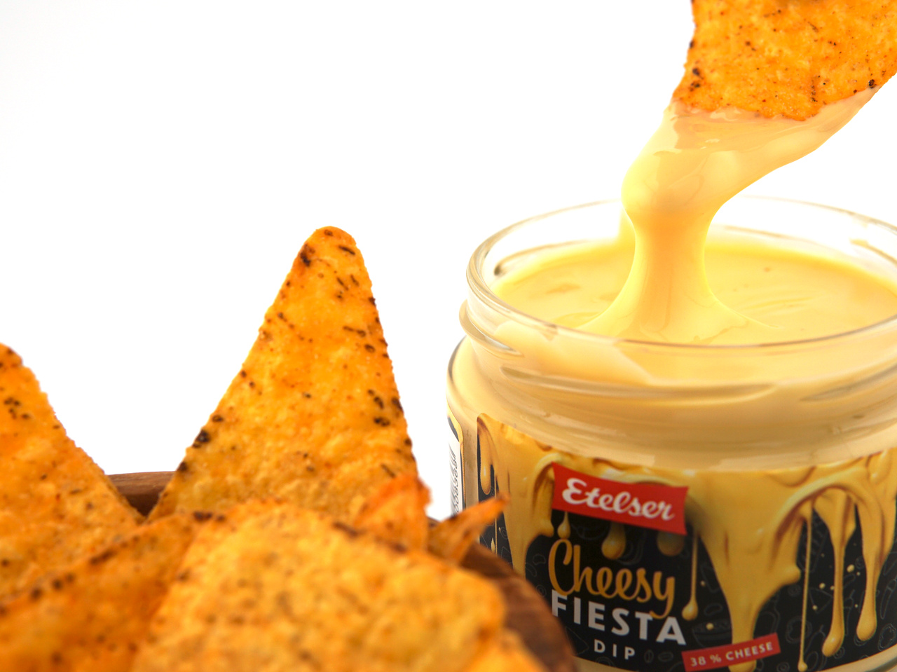 Etelser Cheesy Fiesta Dip 250 ml Etelser Cheesy Fiesta Dip als Nacho-Dip