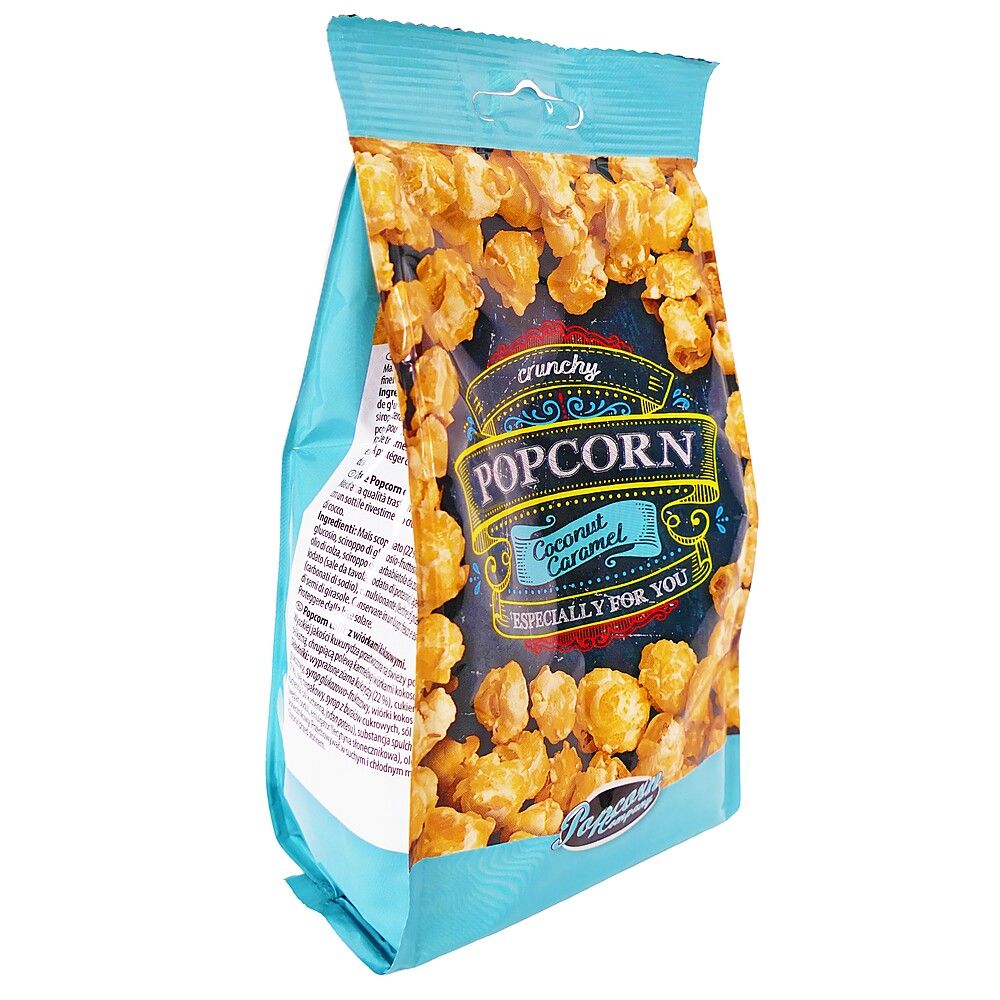 Crunchy Coconut Caramel Popcorn Crunchy Coconut Caramel Popcorn